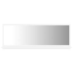 Mirror White Engineered wood, acrylic 39.4 in x 14.6 in x 4.1 in