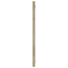 Mirror Sonoma oak Engineered wood, acrylic 39.4 x 0.6 x 14.6 in