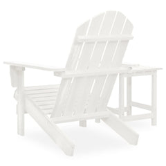 Garden Chair White Solid fir wood Standard Ergonomic