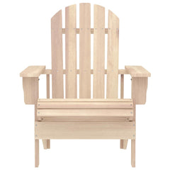 Garden Chair Natural wood Solid fir wood Standard Ergonomic