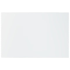 Shelf Set of 8 High gloss white Engineered Wood