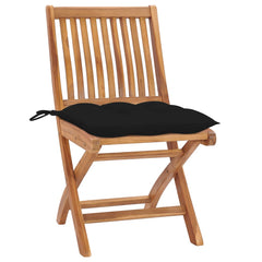 Patio Chair Set of 2 Teak Wood Solid Teak Wood Standard