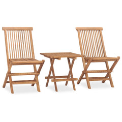 Patio Dining Set Set of 2 Natural wood, Green (cushion)