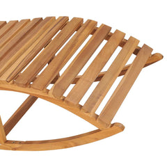 Sun Lounger Teak Teak Wood Large Sun Lounger Waveform