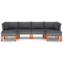 Garden Lounge Set Grey
