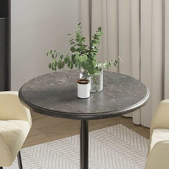 Table Top Black Ø23.6x1 Marble