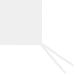 Gazebo Sidewall with Windows 13.1'x6.6' White