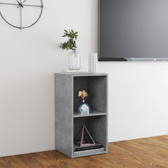 TV Cabinet Concrete grey Engineered wood Standard TV Cabinet