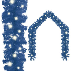 Garland Blue PVC 32.8FT Christmas Garland Other