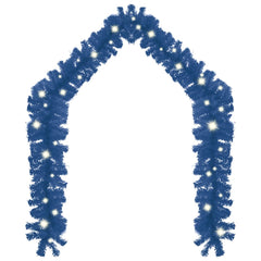 Garland Blue PVC 32.8FT Christmas Garland Other