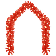 Garland Red PVC 16.4 feet long Christmas Garland Other