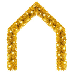 Garland Gold PVC Large Gold Christmas Garland Other