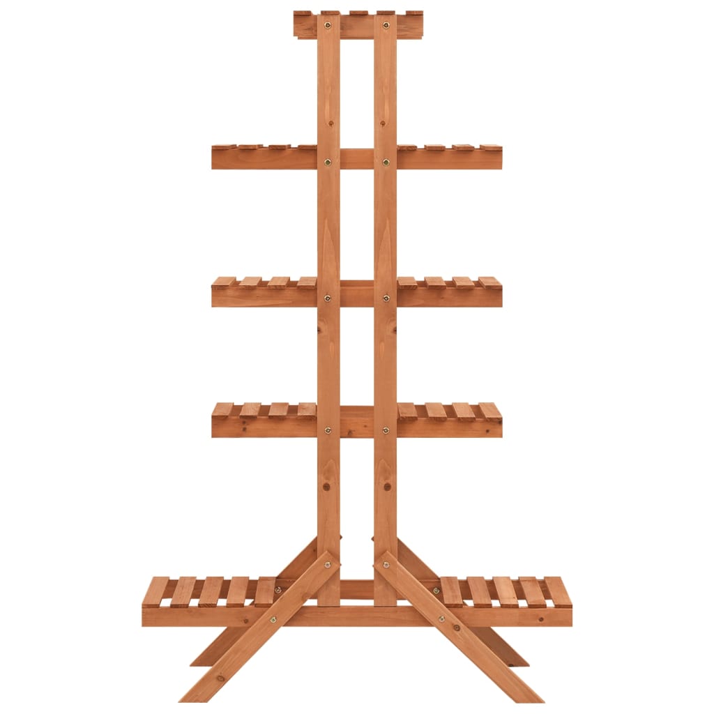 Plant Stand 32.7x9.8x52 Solid Firwood