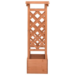 Trellis Planter with Arch 19.3x15.4x46.1 Firwood