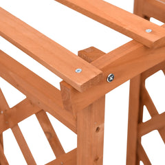 Trellis Planter with Arch 19.3x15.4x46.1 Firwood