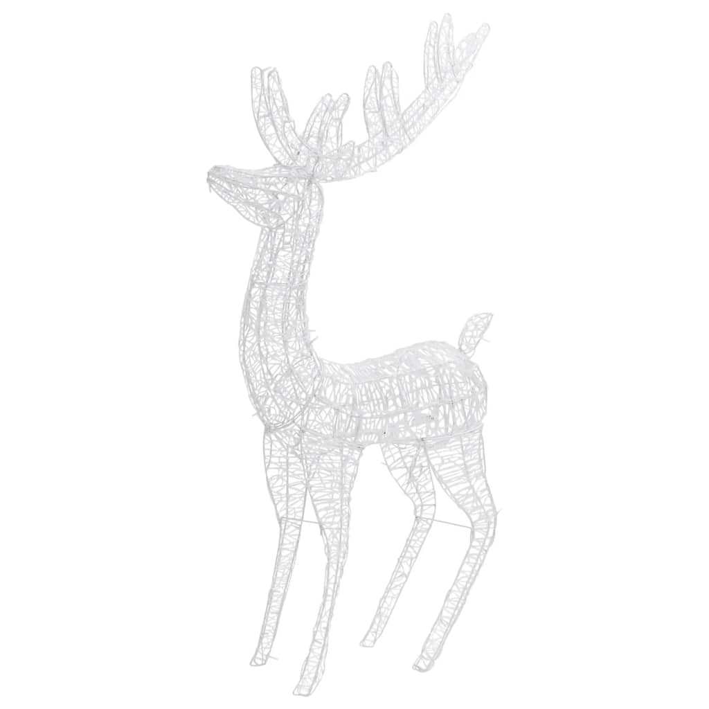 XXL Acrylic Christmas Reindeer 250 LED 6 ft Blue