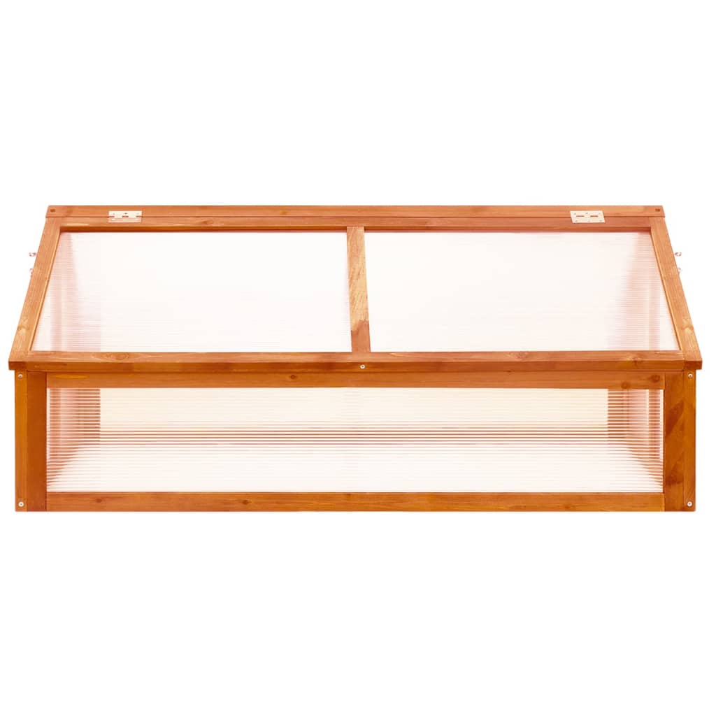 Greenhouse Brown 44.8x31.4x19.6 Firwood