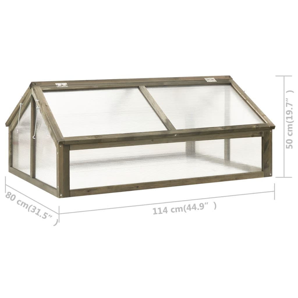 Greenhouse Gray 44.8x31.4x19.6 Firwood