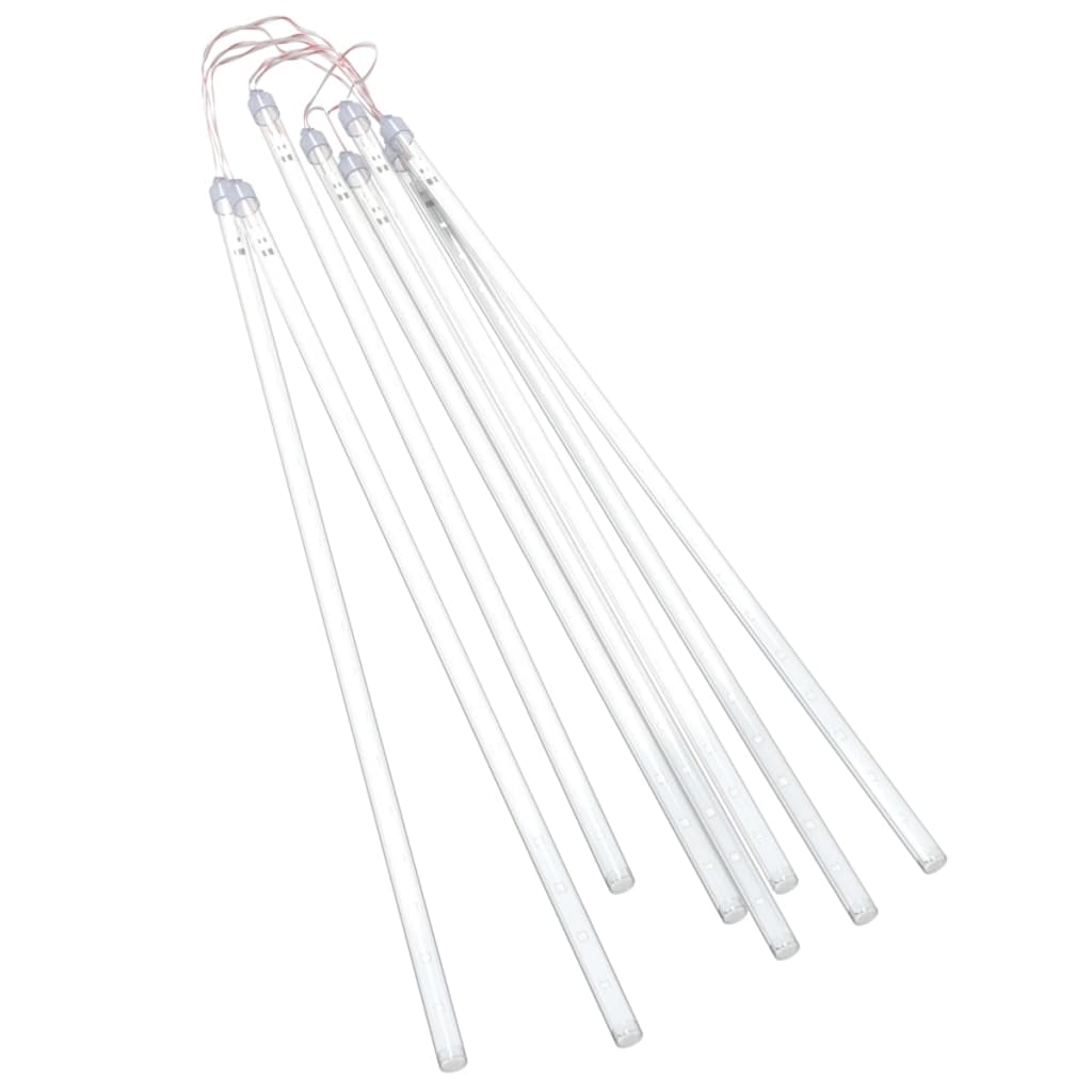 Meteor Lights 8 pcs 2 ft Blue 288 LEDs Indoor Outdoor