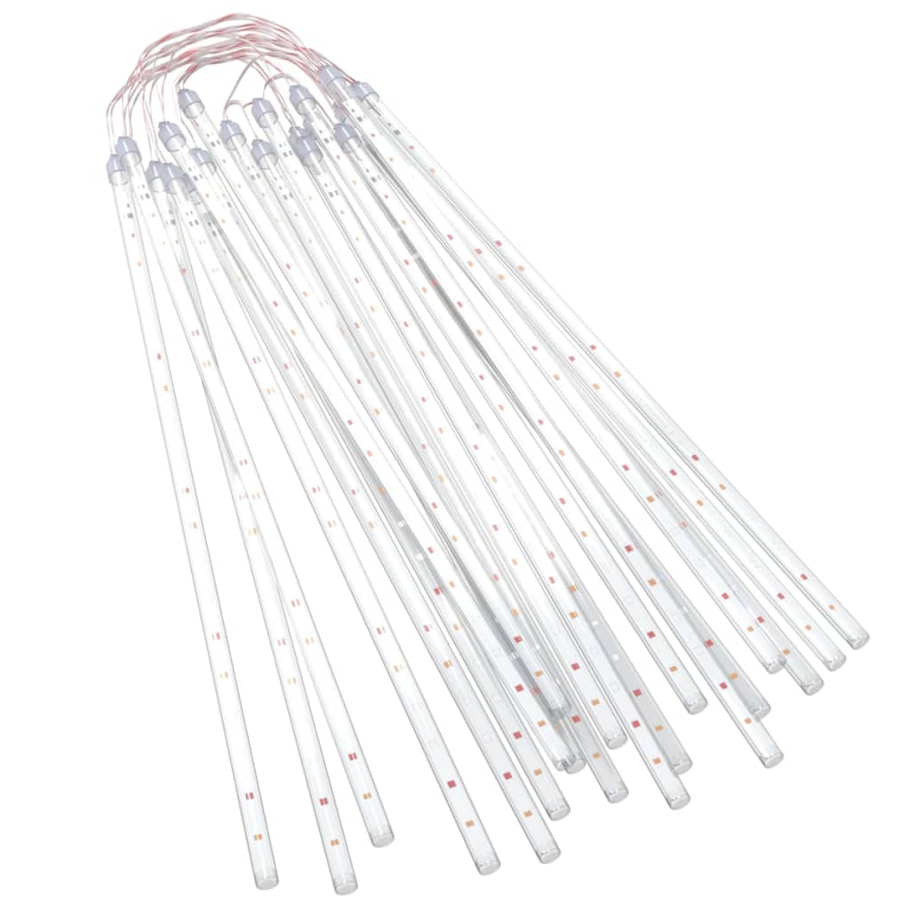 Meteor Lights 20 pcs 2 ft Colorful 720 LEDs Indoor Outdoor