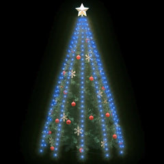 Tree Light Blue PVC 98.4 in Water-resistant materials