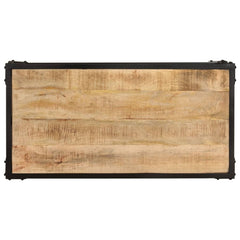 Coffee Table Natural Wood Solid Mango Wood Medium Coffee Table