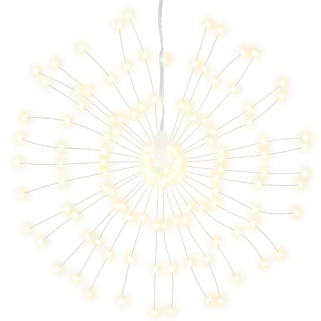 Outdoor Christmas Firecrack Lights 4pcs Warm White 7.9 560 LEDs