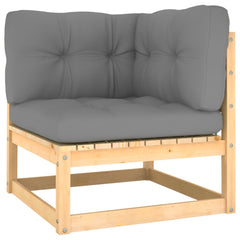 Garden Lounge Set Grey