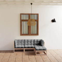 Garden Lounge Set Grey