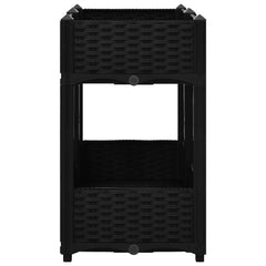Raised Bed Black Polypropylene Medium Raised Bed Rectangular