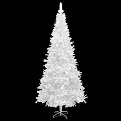 Artificial Christmas Tree White PVC, Steel Large