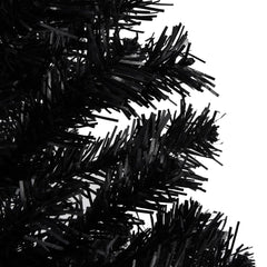Artificial Christmas Tree Black PVC, steel Extra Tall