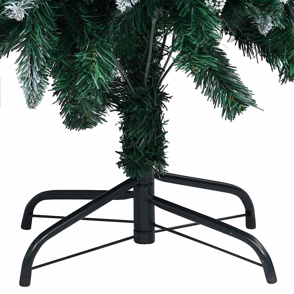 Artificial Pre-lit Christmas Tree with Ball Set&Pine Cones 94.5