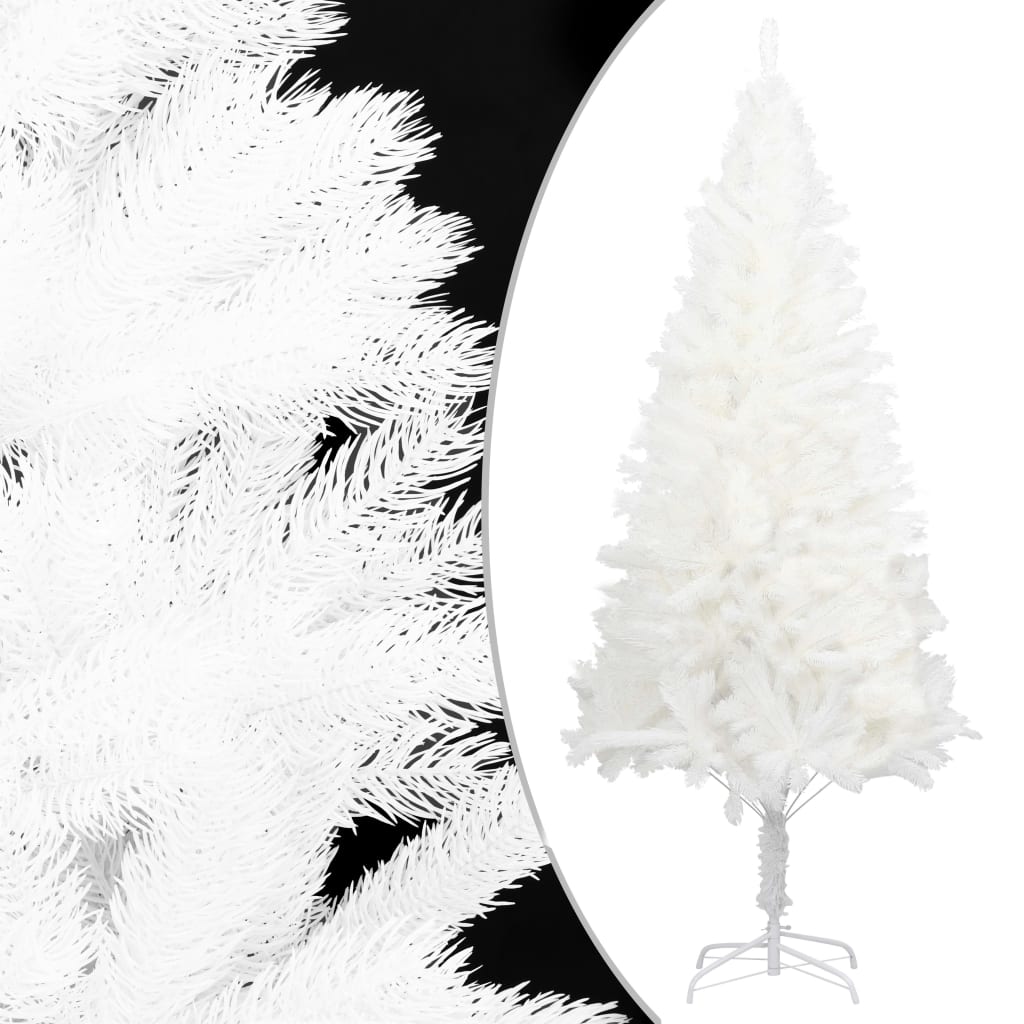 Artificial Pre-lit Christmas Tree with Ball Set White 94.5