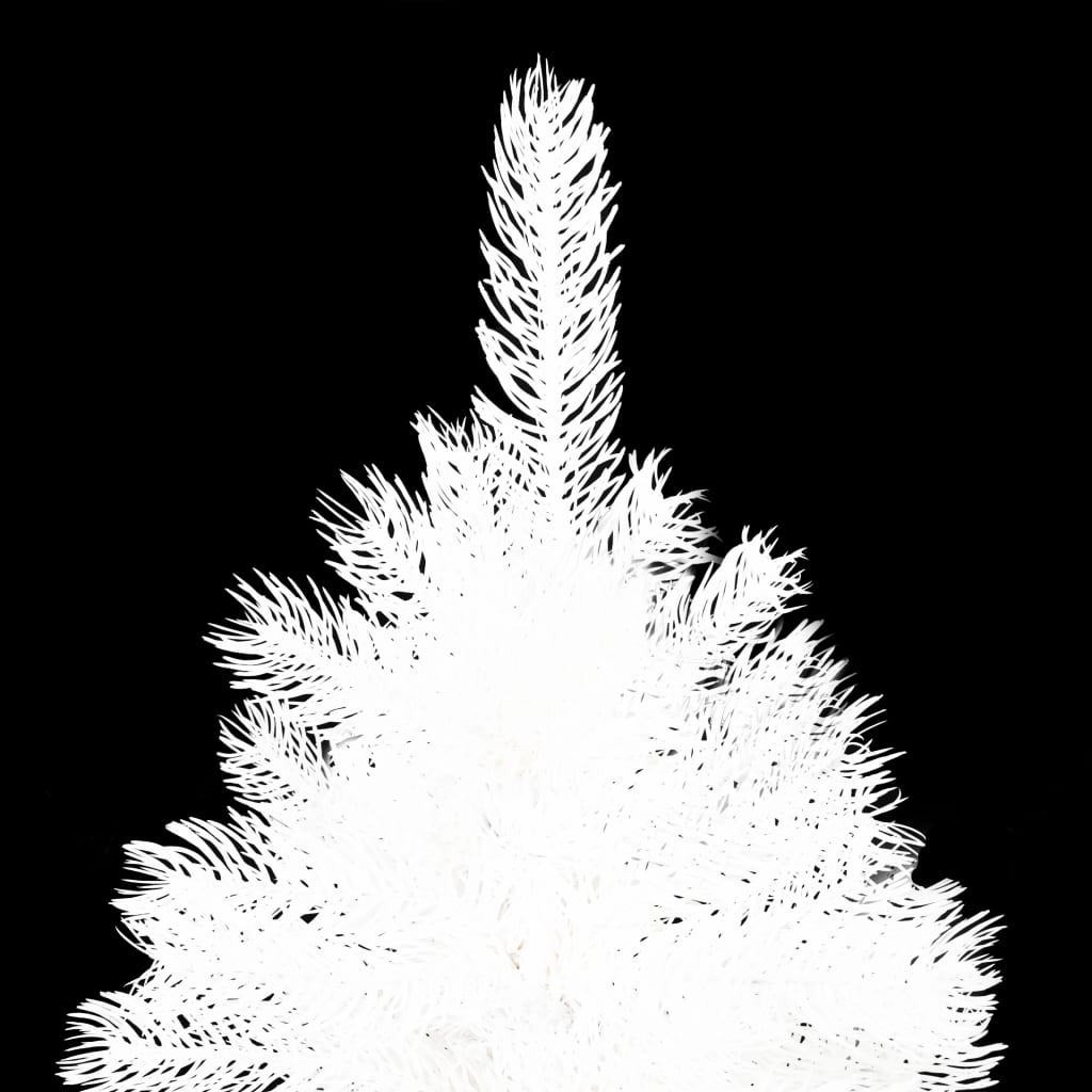 Artificial Pre-lit Christmas Tree with Ball Set White 94.5