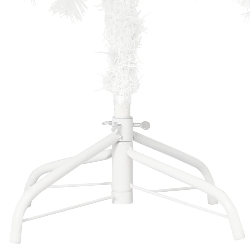 Artificial Pre-lit Christmas Tree with Ball Set White 94.5