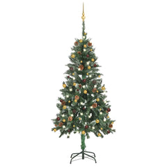 Artificial Pre-lit Christmas Tree with Ball Set 59.1
