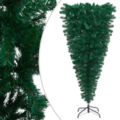 Upside-down Artificial Pre-lit Christmas Tree Green 82.7