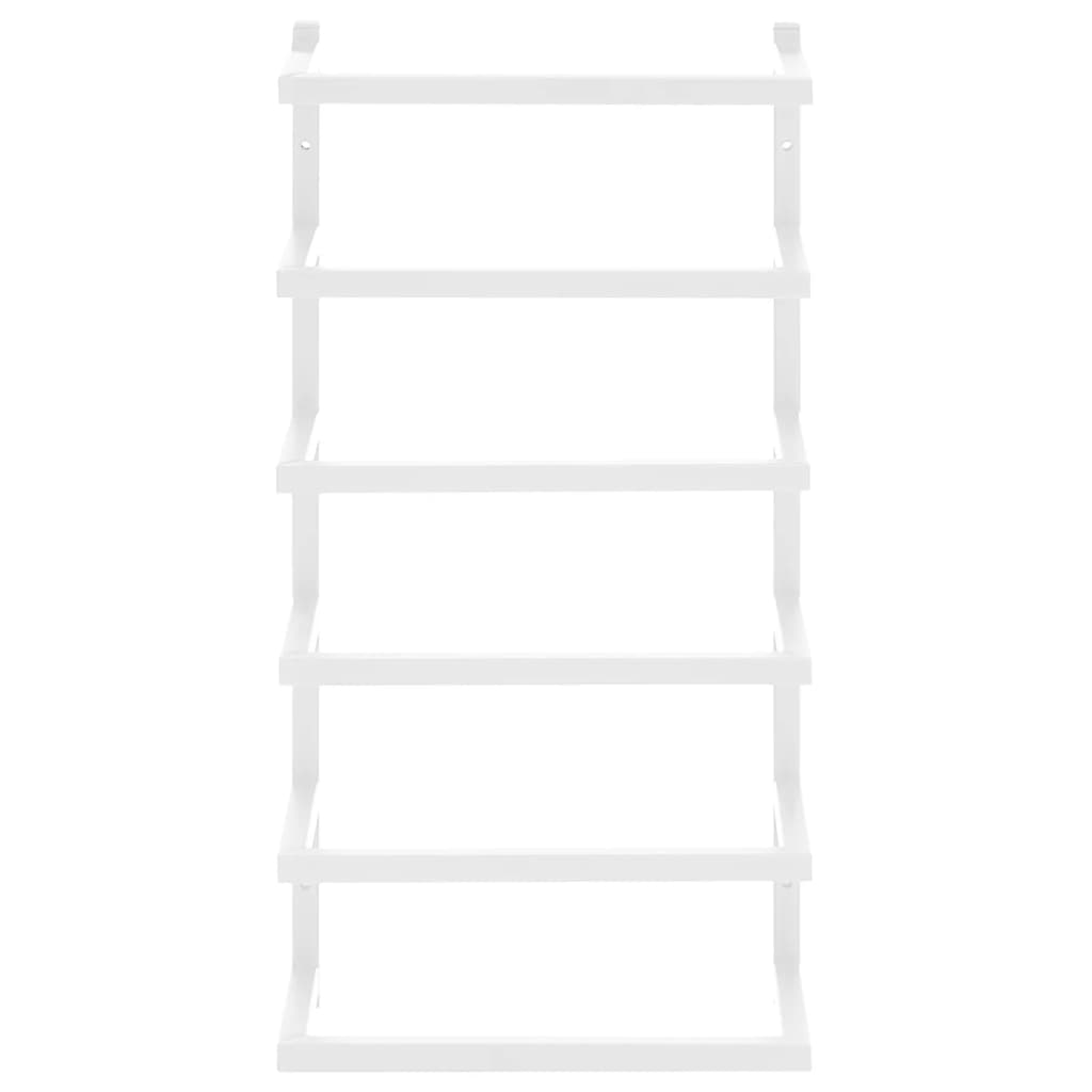 Towel Rack White 9.4x4.7x18.9 Steel