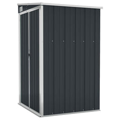Garden Shed Anthracite Galvanized steel, metal Large Garden Shed