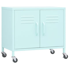 Storage Cabinet Mint Steel Small Storage Cabinet Rectangular