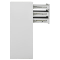 Office Cabinet Light grey Steel Medium Office Cabinets