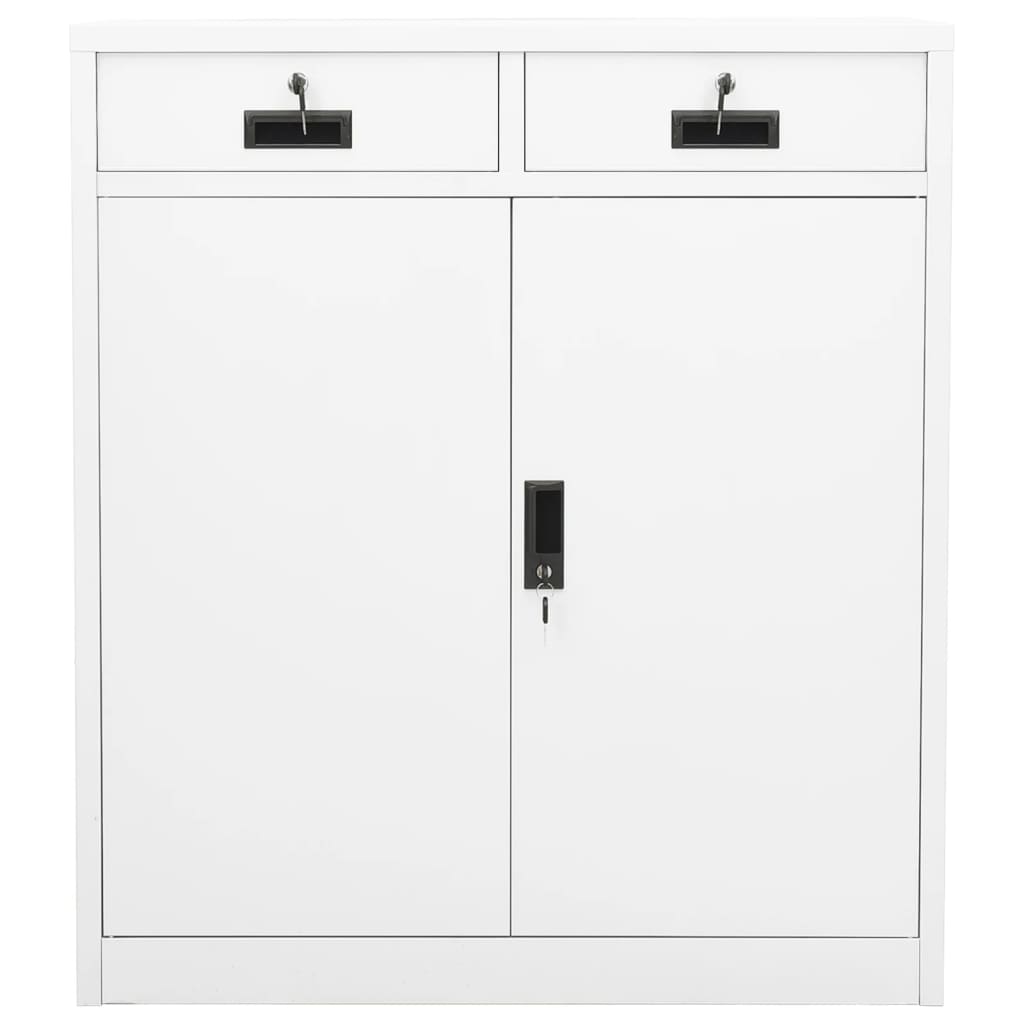 Office Cabinet Height-Adjustable Shelves Filing Cabinet Rectangular ...
