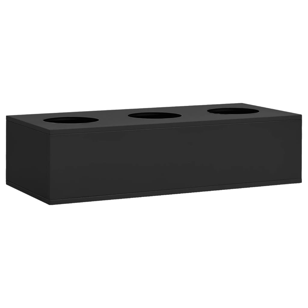 Office Flower Box Anthracite 35.4x15.7x9.1 Steel