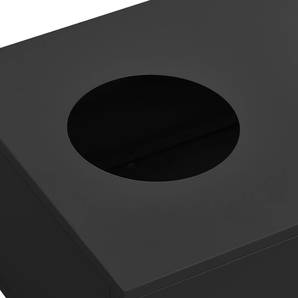 Office Flower Box Anthracite 35.4x15.7x9.1 Steel
