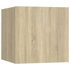 Bedside Cabinet Sonoma oak Engineered wood 12.0x11.8x11.8 in