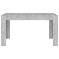 Dining Table Concrete grey Engineered wood 55.1 in long Durable