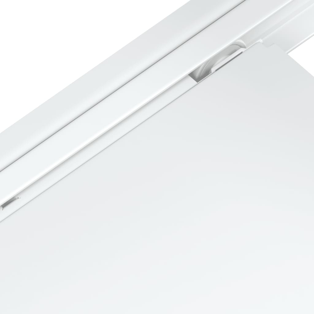 White steel washing machine pedestal with shelf, elevated for easy access.