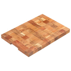 Chopping Board 19.7x13.4x1.5 Solid Acacia Wood