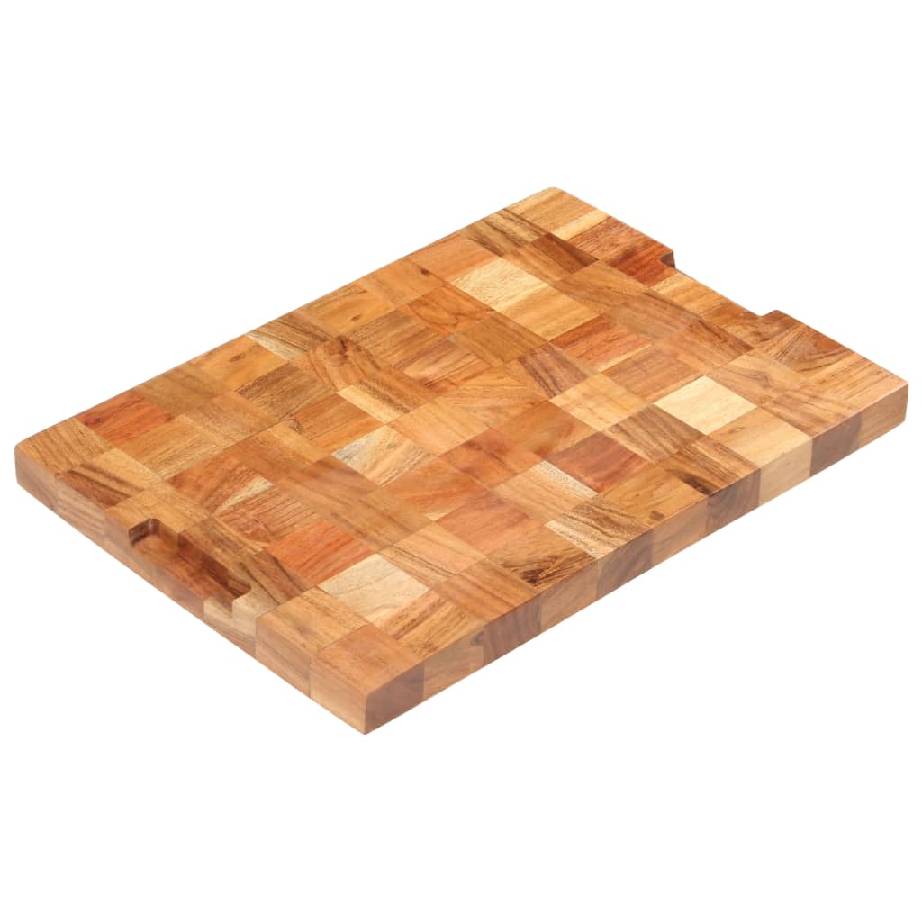 Chopping Board 19.7x13.4x1.5 Solid Acacia Wood